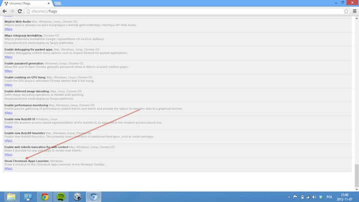 Chromium build apps launcher 