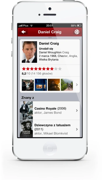 Filmweb iPhone aktor
