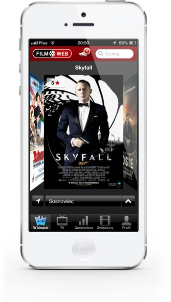 Filmweb iPhone w kinie