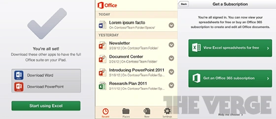 Office na iOS 