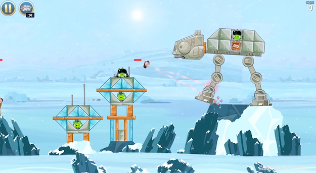 angry birds star wars atat