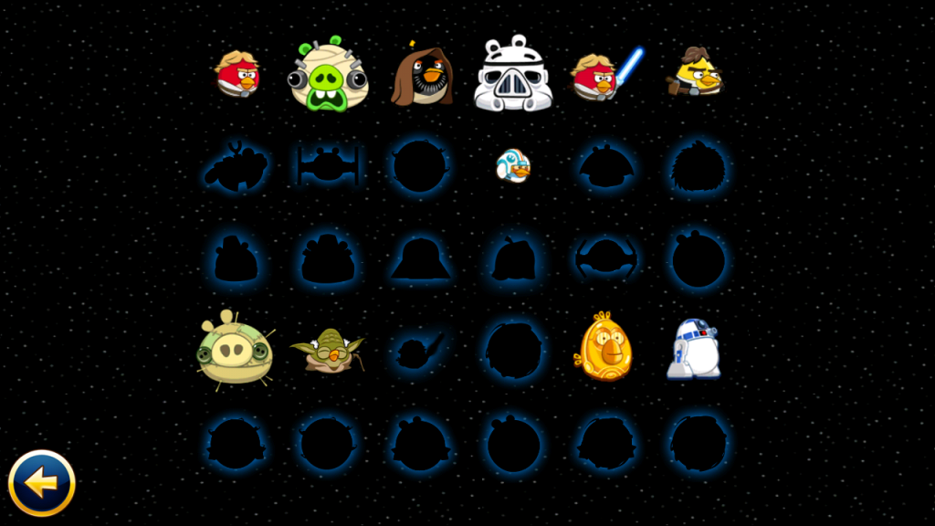 angry birds star wars progress