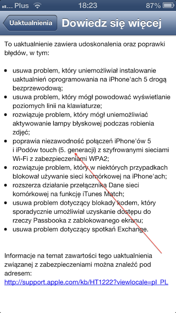 class="wp-image-69922" title="iPhone 5 iOS 6.01 details"