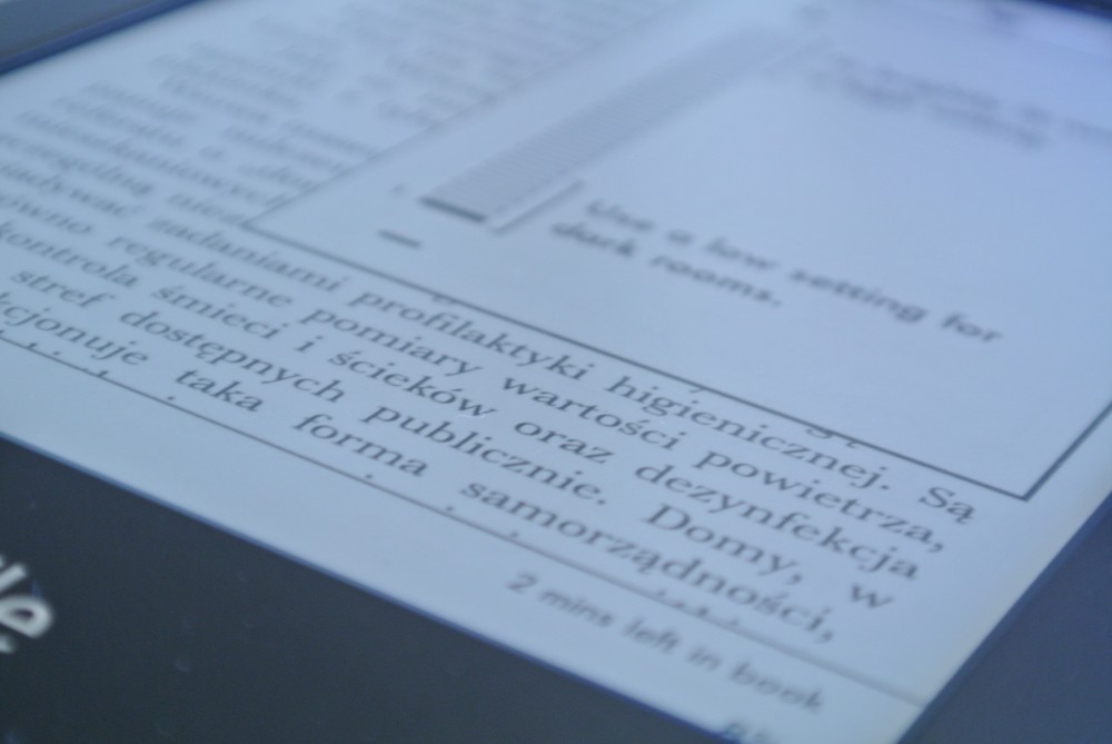 kindle paperwhite brak