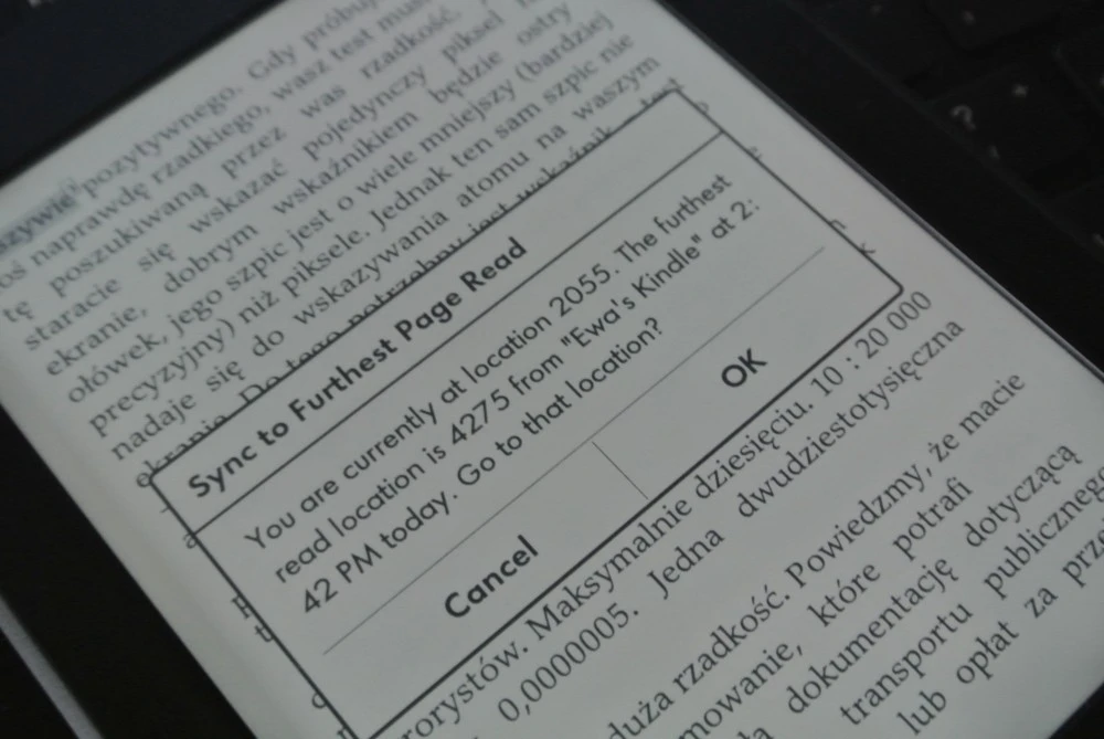 kindle sync 