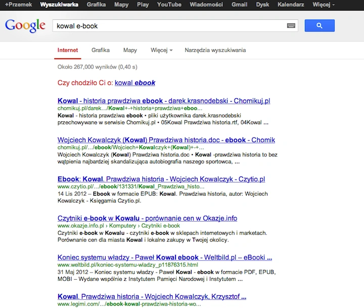 kowal e-book
