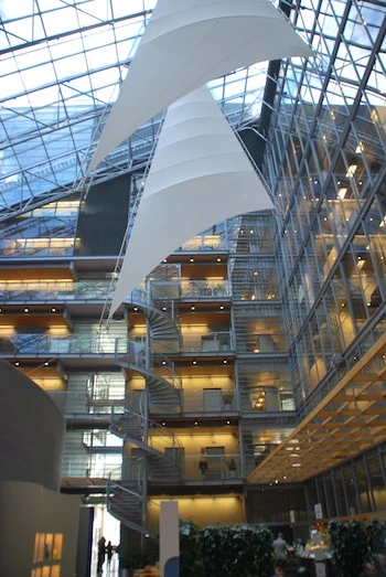 Nokia House lunch hall 