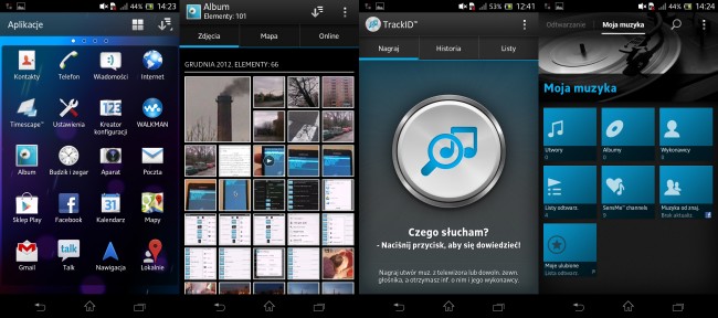 Screeny Sony Xperia T 2