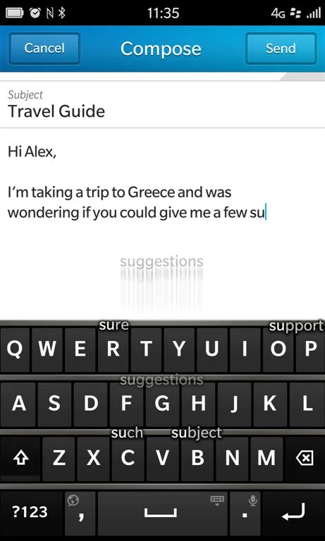 BlackBerry 10 Hub