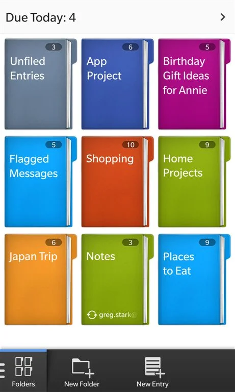 BlackBerry 10 Remember