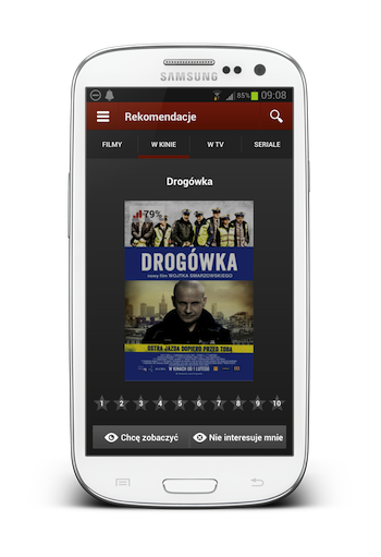 Filmweb na Androida 10