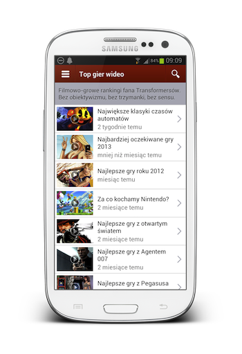 Filmweb na Androida 12