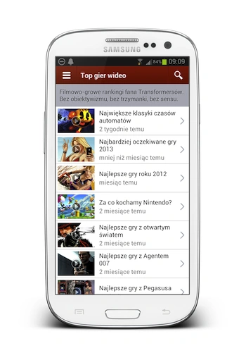 Filmweb na Androida 12