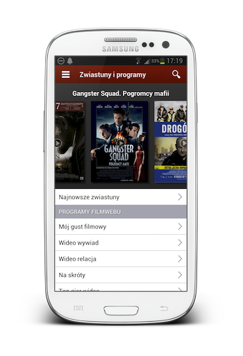 Filmweb na Androida 8