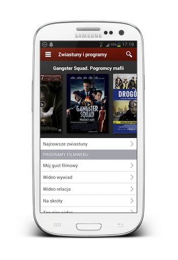 Filmweb na Androida 8