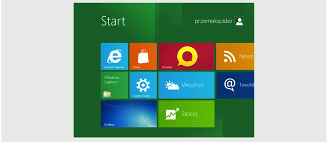 Windows 8 start