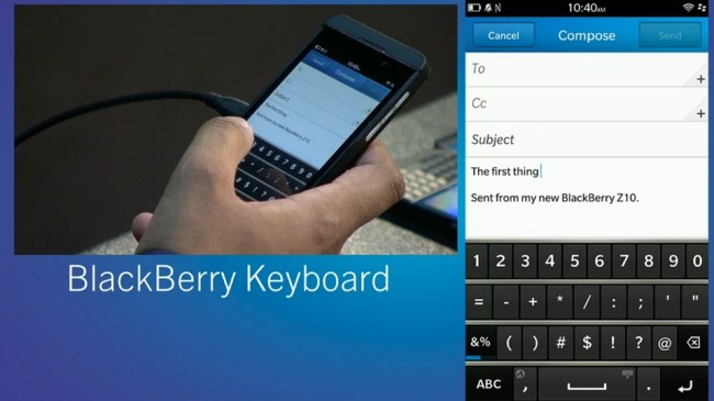 BlackBerry Keyboard 