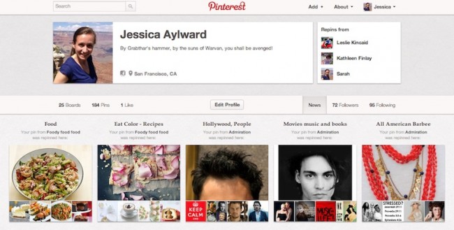 pinterest-news-profil