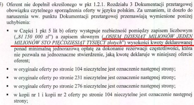 dokumenty przetarg 1800mhz