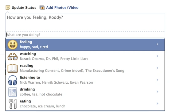facebook moods 