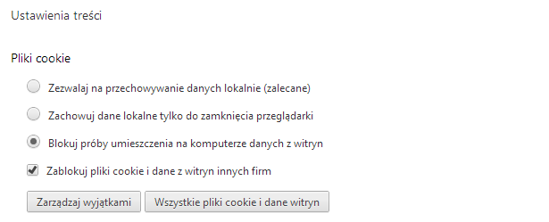 chrome cookies 