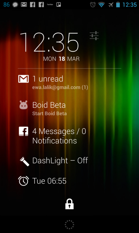 dashclock 2