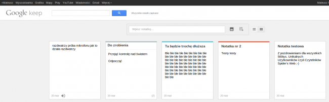 google keep