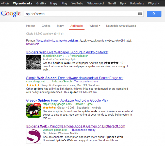 google-wyszukiwarka-spidersweb