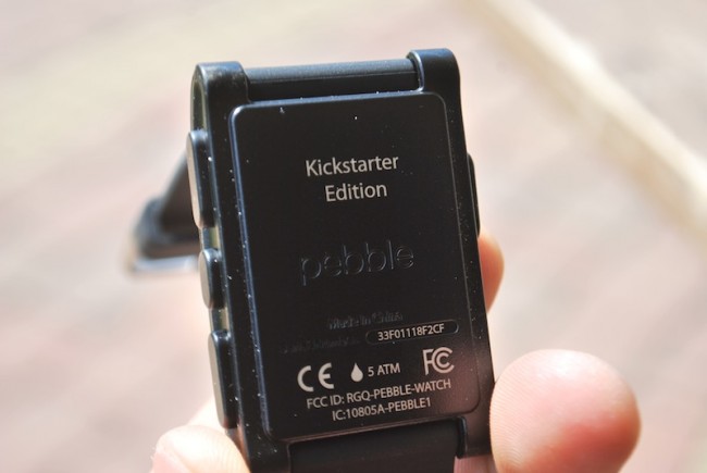 6. Pebble – Kickstarter edition