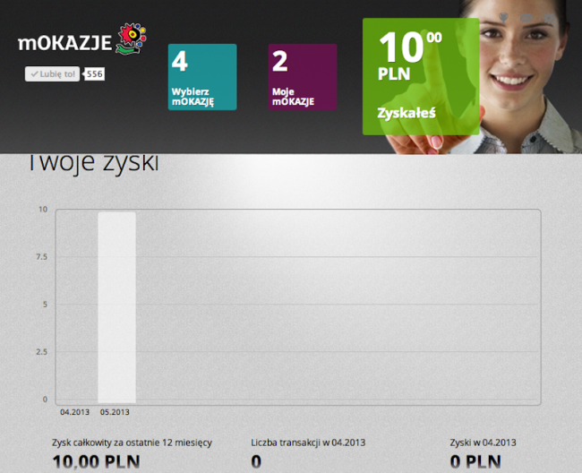9. mOkazje &#8211; moje zyski 