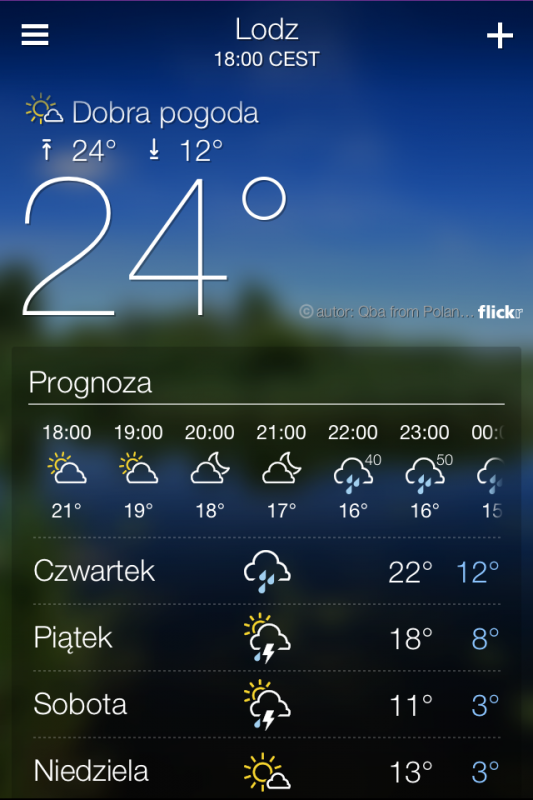 Yahoo pogoda weather 4