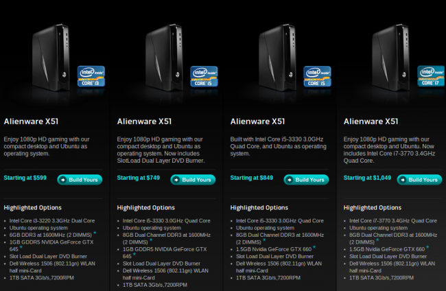 komputery ubuntu alienware