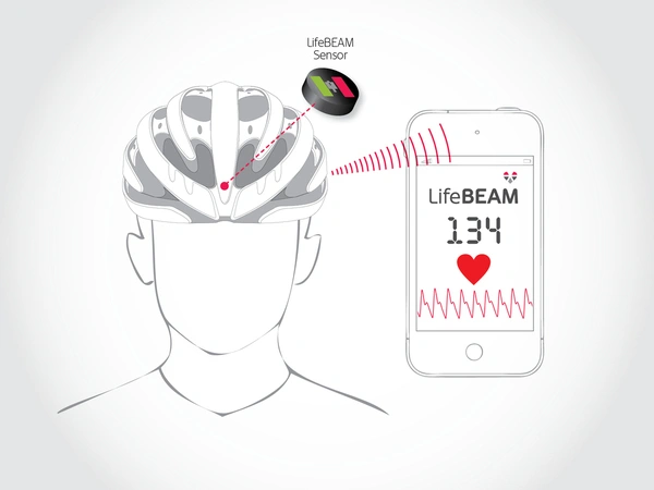lifebeam-lazer-sport-kask-rowerowy-kolarstwo-indiegogo-crowdfunding-czujnik-pulsometr