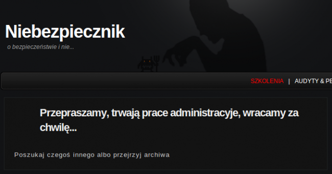 niebezpiecznik-przerwa-techniczna
