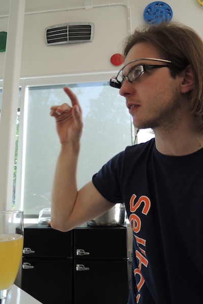 10. Google Glass sterowanie gestami