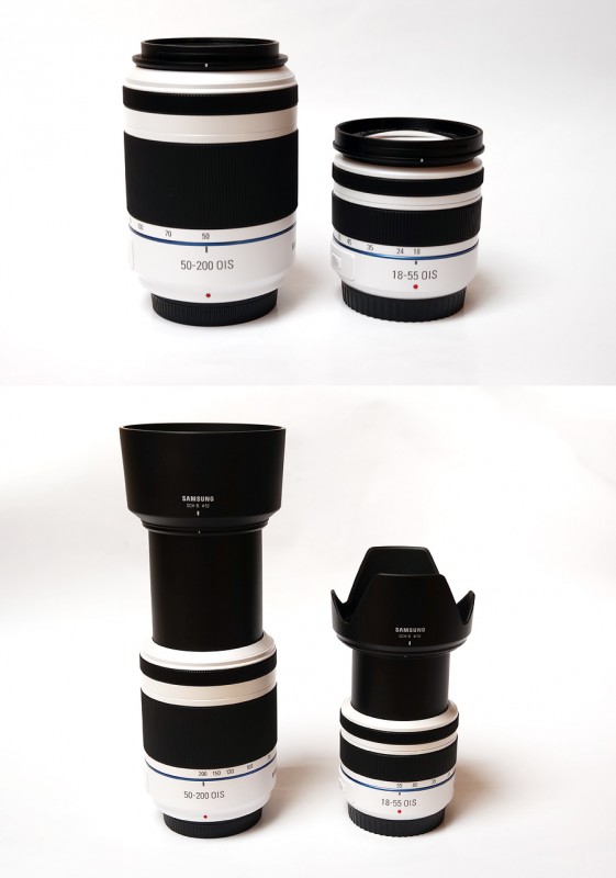 Samsung NX 18-55 i 50-200 
