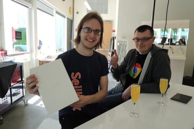 3 Google Glass odpakowujemy
