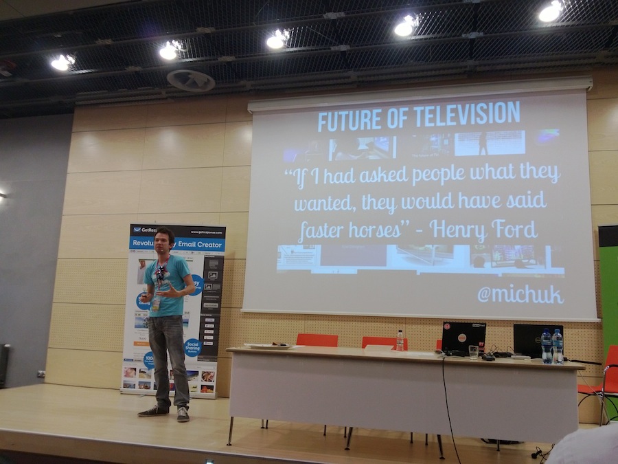 Borys Musielak na InfoShare 2013