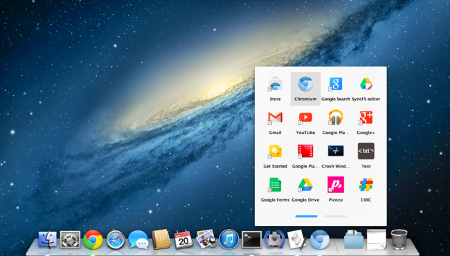 Chrome Web Apps, Chromium