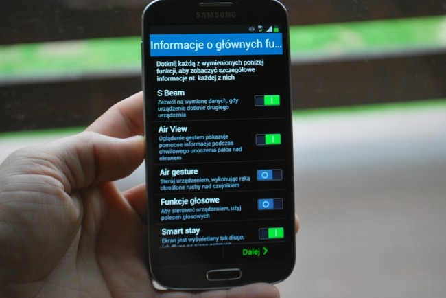 SGS4, podstawowe funkcje