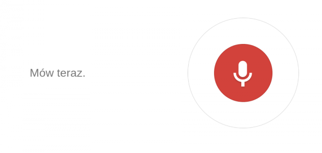 google glosowe wyszukiwanie