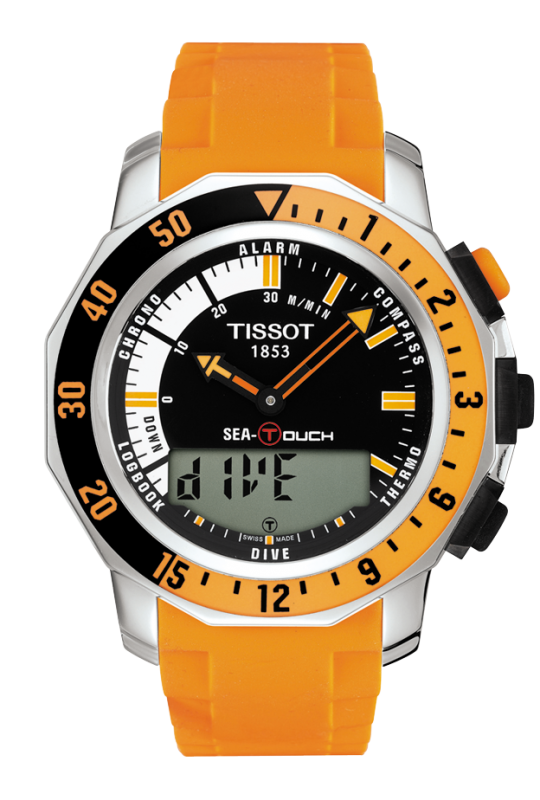tissot diving
