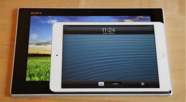 Sony Xperia Tablet Z iPad mini 1