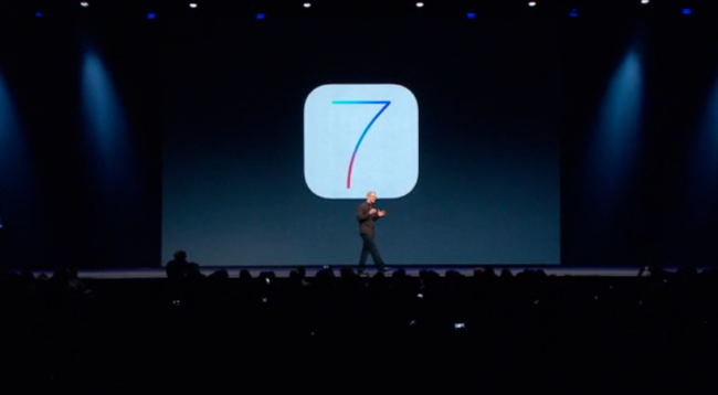 iOS 7 WWDC Tim Cook