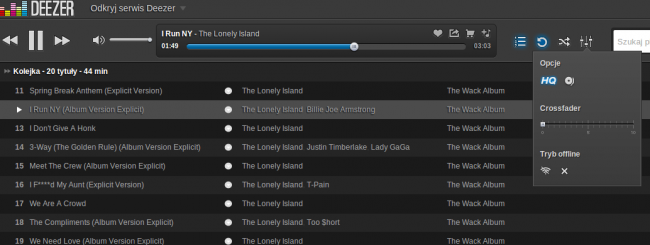 deezer player