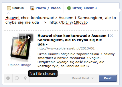 grafika na facebooku