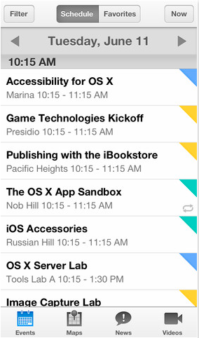 iOS 7 WWDC aplikacja Apple 2