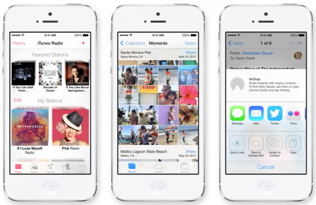 itunes-radio-photos-airdrop 