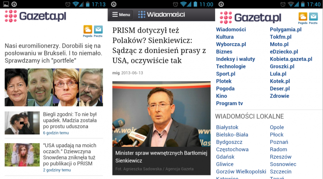 mobilna strona gazeta-pl