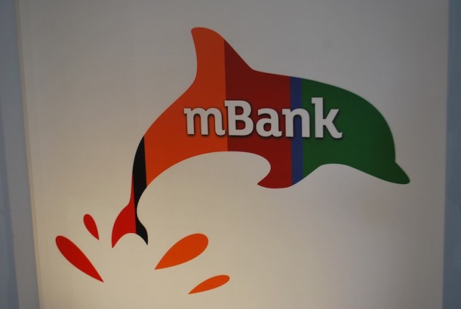 nowy mBank – logo delfin